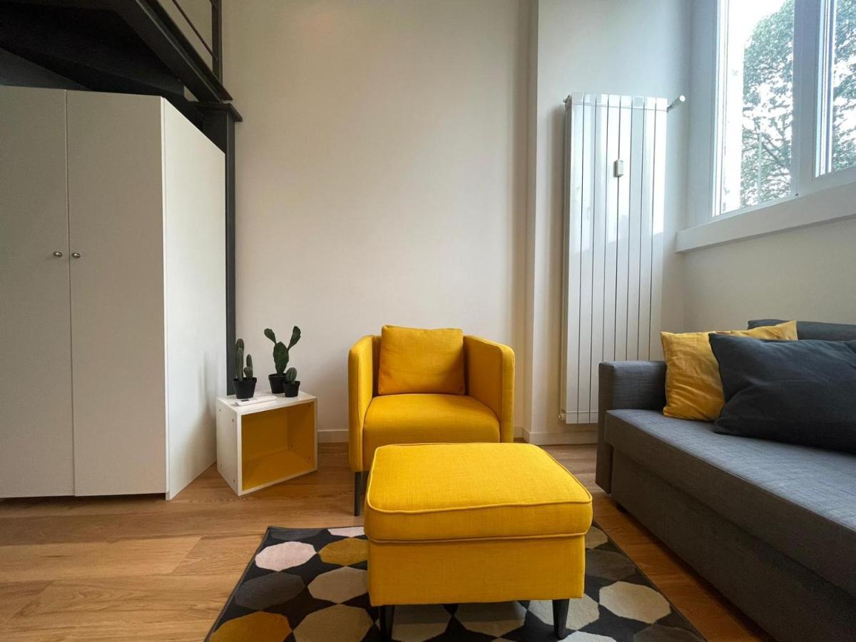 Апартаменты Navigli Design Loft - 7 Stops From Duomo, Ac, Netflix Милан Экстерьер фото